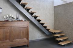 JMV créations - Escalier en fer et en bois