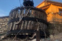 JMV créations - Avant la restauration d'un pressoir