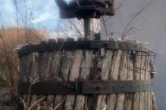 JMV créations - Avant la restauration d'un pressoir